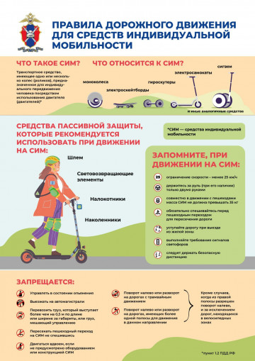 Правила пользования самокатами